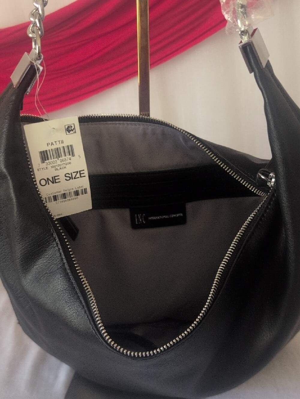 INC PATTII chain hobo bag. - Picture 5 of 7